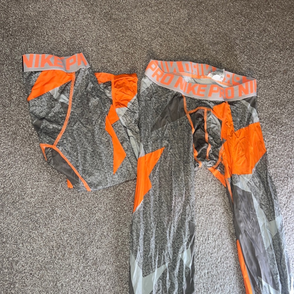 2 pairs of Boys compression pants